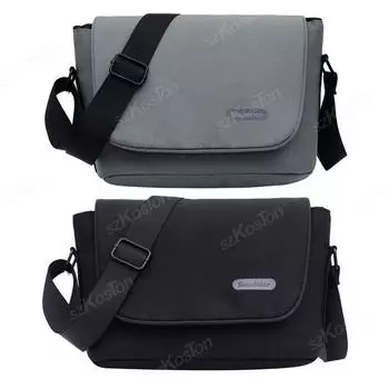 Сумка-слинг Универсальная сумка для фотосъемки через плечо для зеркальной камеры Органайзер для путешествий на открытом воздухе Водонепроницаемый для Canon/Nikon/Sony/Fuji серый