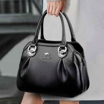 Сумка среднего возраста Atmosphere Mom Bag Crossbody Bag Женская сумка через плечо Женская сумка через плечо чёрный