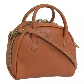 Сумка Сумка 2way Crossbody Сумка через плечо Кожа Натуральная кожа Бренд BHA019 PV0001 [Ilbizonte] Женская (КАРАМЕЛЬ/коричневый) [Продукт]
