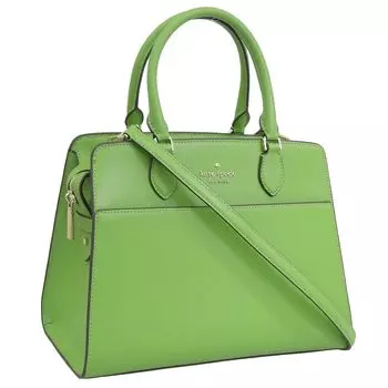 Сумка Сумка через плечо 2way Crossbody Handbag Outlet Brand Green Madison Medium Satchel Saffiano Leather MADISON SAFFIANO LEATHER MEDIU KC436 302 Kate Spade