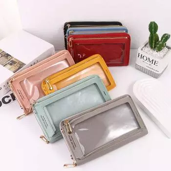 Сумка Сумка через плечо Держатель для карт Карман для мобильного телефона Сумка Женская сумка Сумка для мобильного телефона чёрный