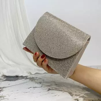 Сумка-сумка для ужина Xiyin 24 Premium Spot New Flash Diamond Bag Celebrity Evening Bag Сумочка Shantou