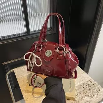 Сумка Super fire, дизайнерская ниша 2024 года, новая популярная универсальная женская сумка-ведро, популярная сумка-мессенджер через плечо бежевый