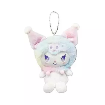 Сумка-талисман Hatayama Shoji Rainbow Kuromi общая длина 13 см 63202542
