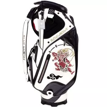 Сумка-тележка Blue Moon, сумка-тележка Fujin Raijin Type 9, сумка для гольфа 2025 года, модель TYPE-D D13-BMF белый