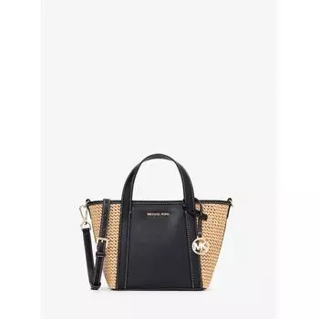 СУМКА-ТОТ MICHAEL KORS PRATT МАЛЕНЬКАЯ 35S4G3FM1Y96 НАТУРАЛЬНЫЙ ЧЕРНЫЙ