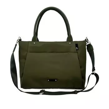 Сумка Tote Water Free A4 1067 04 Khaki [Rootote], водоотталкивающая, женская, красивая, стоячая, деловая, LT.Arquatre Wide.Ensemble-A