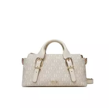 Сумка TOUS Bowling Buckles Silhouette 2002201501 бежевый