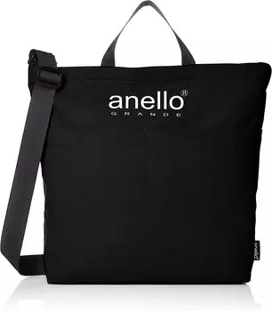 Сумка-тоут 2WAY из хлопковой парусины CT GIS0491Z Черный [Anello Grande]