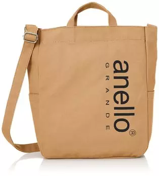 Сумка-тоут BIG Loco 2WAY из хлопковой парусины CT GIH2422Z Бежевый [Anello Grande]