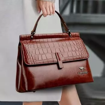 Сумка-тоут большой емкости, женская осенне-зимняя сумка, женская высококачественная фактурная сумка через плечо на одно плечо чёрный