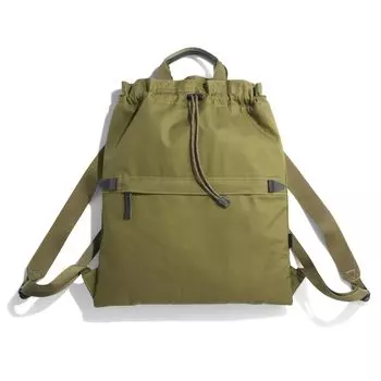Сумка-тоут CITY Tote Nap Adult Knapsack Gym Sack 2way Ventile Fabric A4 Size Khaki [Antrack] Mens