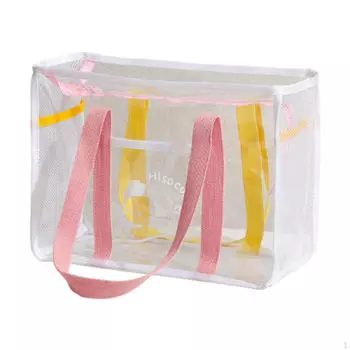 Сумка-тоут Clear Stadium для активного образа жизни Pink Handle