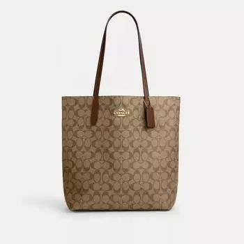 Сумка-тоут Coach Thea из канвы Signature