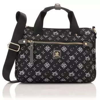 Сумка-тоут Dayan the Cat 2way, сумка через плечо, легкая, водоотталкивающая, сумка Dayan Cat Goods Bag 2way, черная [Wachifield] женская, WTSK-04 и