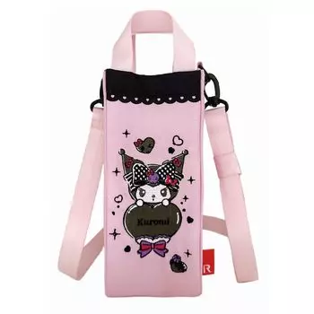 Сумка-тоут для бутылки Sanrio, простая термосумка-холодильник Thermo Keeper 8488 [Rootote] женская, держатель, тоут, через плечо, IP. бутылка. MM&KU-A (02 Куроми)
