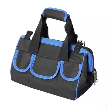 Сумка-тоут для инструментов электрика с широким горлом органайзер для электриков