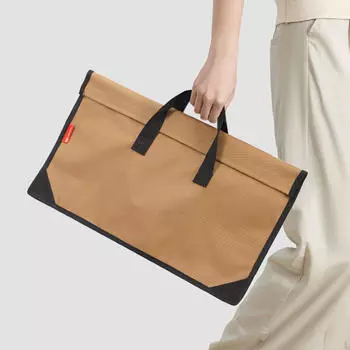 Сумка-тоут для кемпинга, дорожная, износостойкая, с ручками, для хранения и хранения посуды