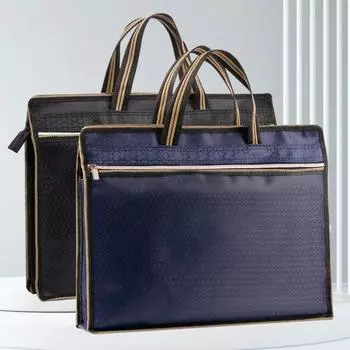 Сумка-тоут для ноутбука с защитой от пятен, прочная несущая способность для хранения чёрный