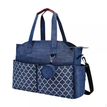 Сумка-тоут для подгузников, многофункциональная, стильная, для путешествий, для малышей