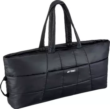 Сумка-тоут для ракетки, сумка-тоут, широкая, 2 BAG2461W, черная [YONEX] (для тенниса) чёрный