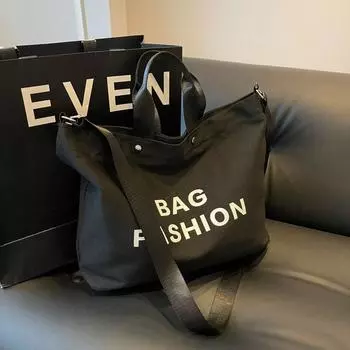 Сумка-тоут для студенток, вместительная, для работы, японская сумка-тоут, новая, переносная сумка через плечо темно-коричневого