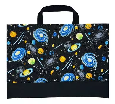 Сумка-тоут для уроков для начальной школы, детский сад, изготовленная в фирменном бейдже Galaxy BK bag09 [miwaki] Сумка, Сумка для мальчиков, Сумка, Сумка, Сумка, Школа, Детский сад, Школа,