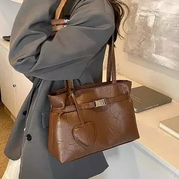 Сумка-тоут для женщин, летние новые, большой емкости, для поездок на работу, модные сумки через плечо, простые дизайнерские женские сумки из искусственной кожи