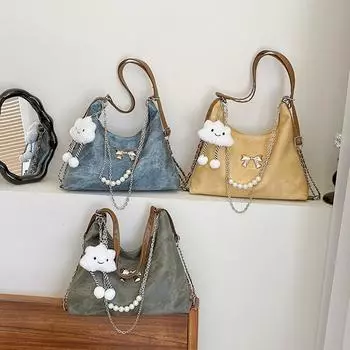 Сумка-тоут для женщин, новый летний рюкзак большой вместимости, высококачественный многофункциональный рюкзак для студентов колледжей without pendant