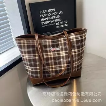 Сумка-тоут для женщин Premium sense большой вместимости, новинка 2024 года, осень-зима, сумка-тоут для собак таксы