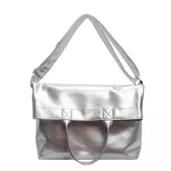 Сумка-тоут для женщин, регулируемый ремень, сумка через плечо, искусственная кожа, однотонная сумка, модный клатч, кошелек для работы и путешествий чёрный