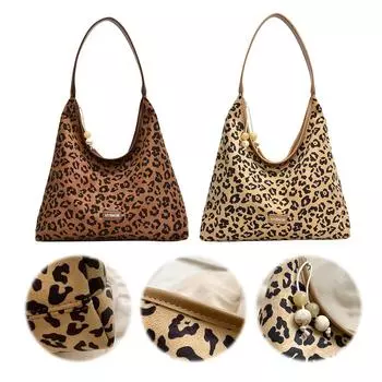 Сумка-тоут для женщин с застежкой-молнией, сумка-хобо из искусственной кожи для поездок на работу и обратно коричневый