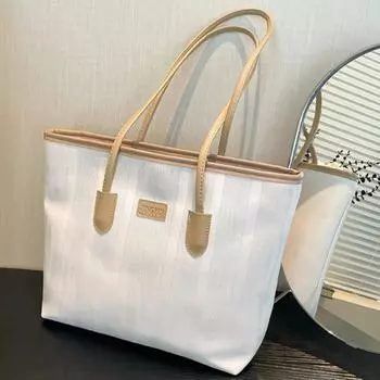 Сумка-тоут для женщин Универсальная сумка через плечо для женщин Повседневные сумки для покупок Классные сумки one size чёрный