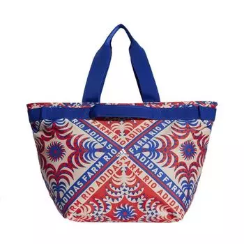 Сумка-тоут Farm Rio KOI98 Blue [Adidas] женская многоцветная/белая/яркая (IS3349)