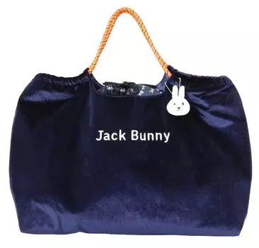 Сумка-тоут Golf для повседневного использования FR [Jack Bunny] (материал велюр/логотип бренда) / / 262-4281003 120_Военно-морской флот