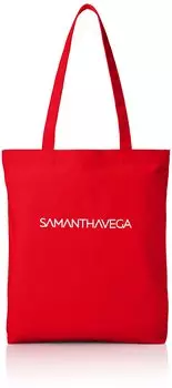 Сумка-тоут Холщовая сумка-тоут 72220135131 Красная [Samantha Vega] [Эксклюзивно на Amazon] Женская