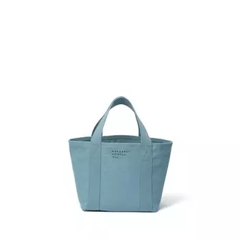 Сумка-тоут Хоуэлл Холщовая грубая сумка-тоут Квадратная сумка-тоут MHLH5BH2 Синяя [Margaret Idea] [Кью Гарден] Женская синий