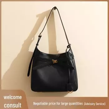 Сумка-тоут и сумка через плечо из коровьей кожи — универсальная, вместительная, высококачественная женская сумка-мессенджер серый