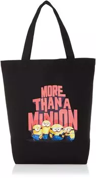 Сумка-тоут из холста Tote Minions Black 02 [Minions]