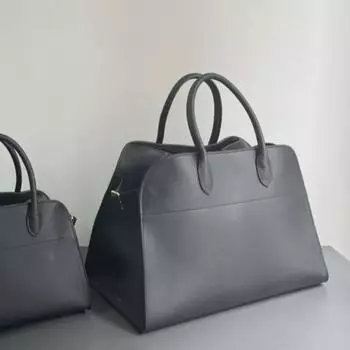 «Сумка-тоут из коровьей кожи премиум-класса: Большая вместимость, универсальная сумка через плечо и через плечо. 25*18*19cm (With Strap, Crossbody & Shoulder)