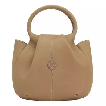 Сумка-тоут из натуральной кожи бежевого цвета [Credran] женская CR-CL3501-BE