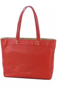 Сумка-тоут из натуральной кожи красного цвета [Dakota] женская DA-1033510-30