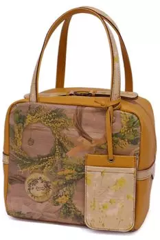 Сумка-тоут из натуральной кожи с узором «Мимоза» [Dakota] женская DA-1034092-53