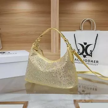 Сумка-тоут MACK JODAER French Luxe Rhinestone Crossbody для женщин – шикарная и модная сумка