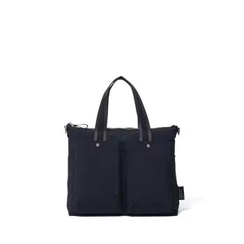 Сумка-тоут Margaret Howell Idea Нейлон Дизайн с двойным карманом Легкая MHLH5FH1 Черный [Koopman] Женская