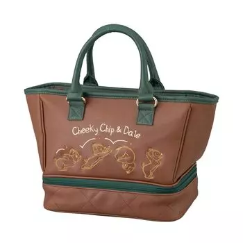 Сумка-тоут Marushin Disney Chip Dale Craft Color Round Bag Golf Cool из синтетической кожи 2335035800 &