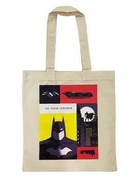 Сумка-тоут Marushin с постером DC Batman, примерно В36 x Ш32 см 4105049100 (исключая ручку)