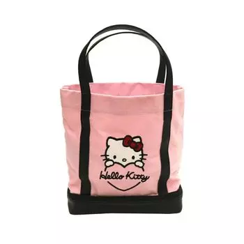 Сумка-тоут Marushin Sanrio Hello Kitty Big Heart Logo Round Bag Сумка-холодильник для гольфа Character Beginner 3335015600
