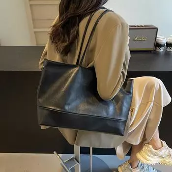 Сумка-тоут Merad премиум-класса для осени и зимы, женская сумка через плечо Tide, вместительная сумка для поездок на работу