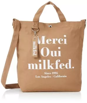 Сумка-тоут MERCI OUI 2WAY BAG BEIGE [Milkfed] женская